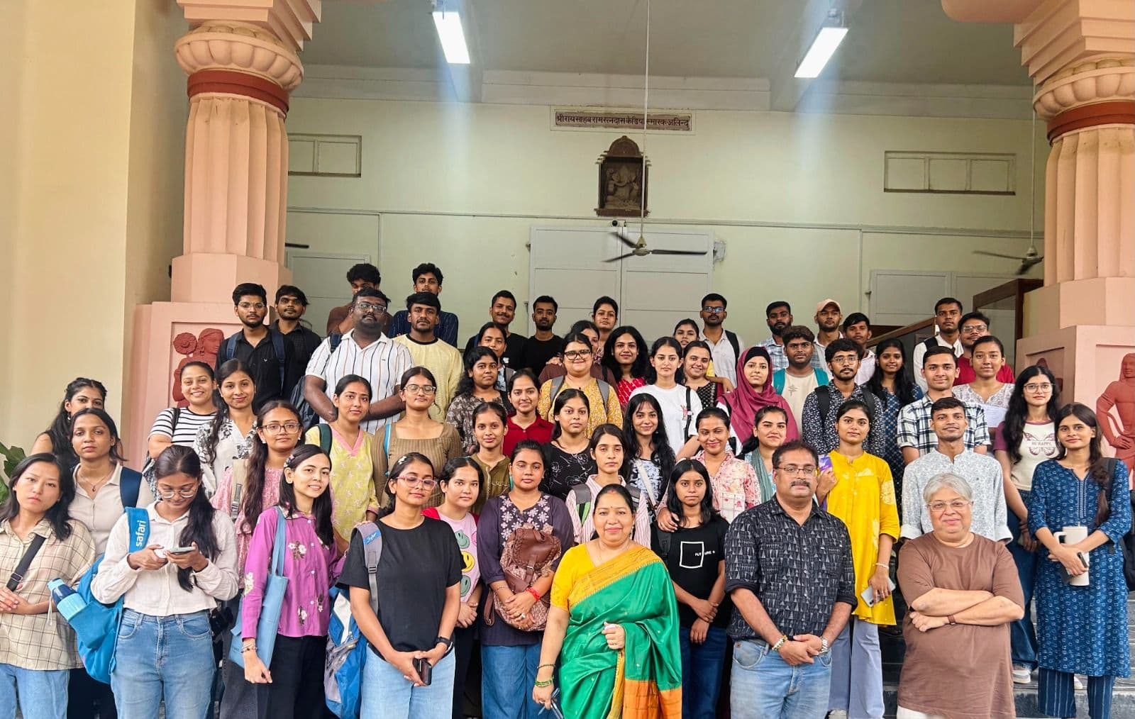 Newly Enrolled Students Visit Bharat Kala Bhavan as Part of their Academic Induction Programme